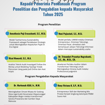 Selamat Kepada Penerima Pendanaan Hibah LLDIKTI